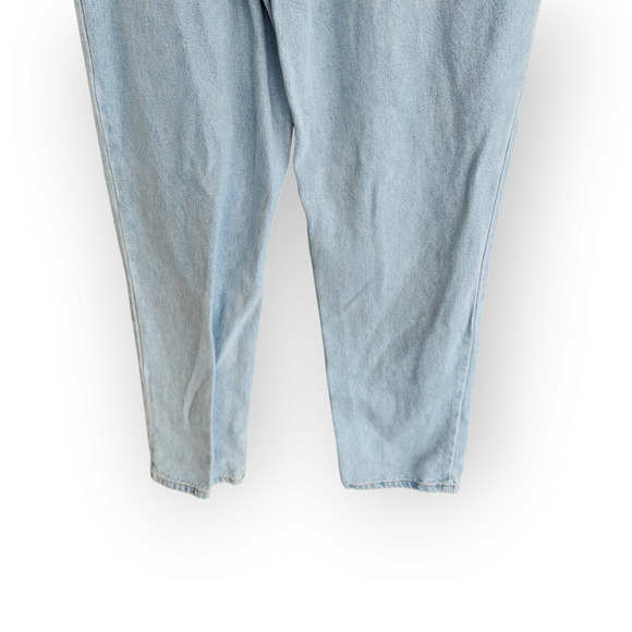 Vintage 90s LA Blues Light Wash High Waisted Straight Leg Jeans 6 - Picture 6 of 9